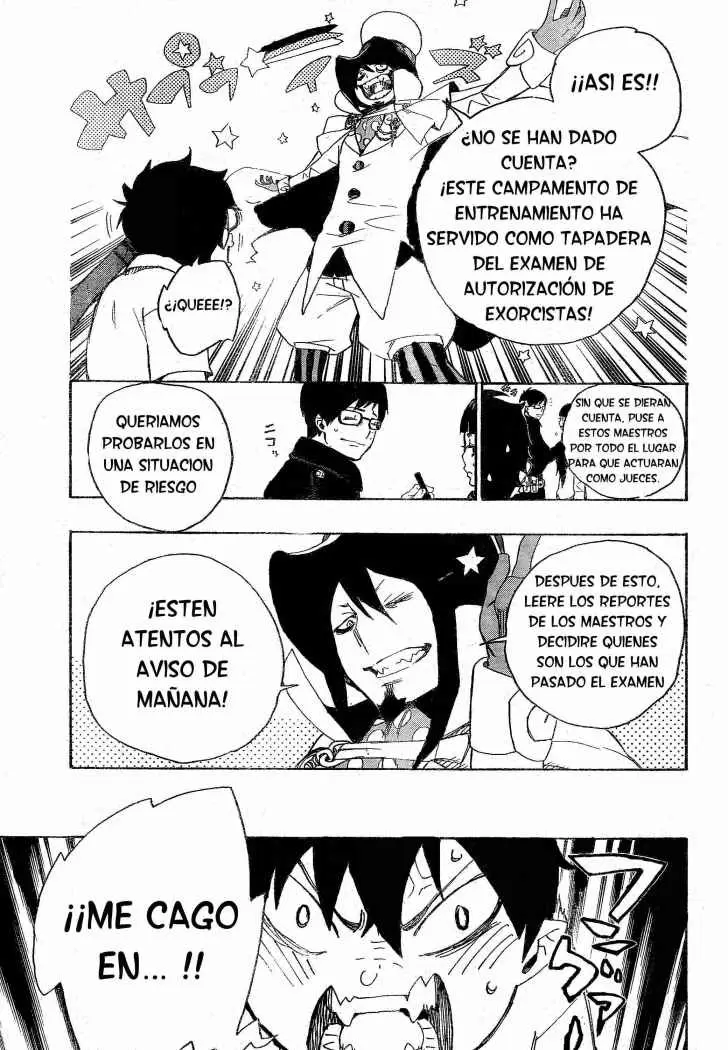 Ao no Exorcist capítulo 7, página 7