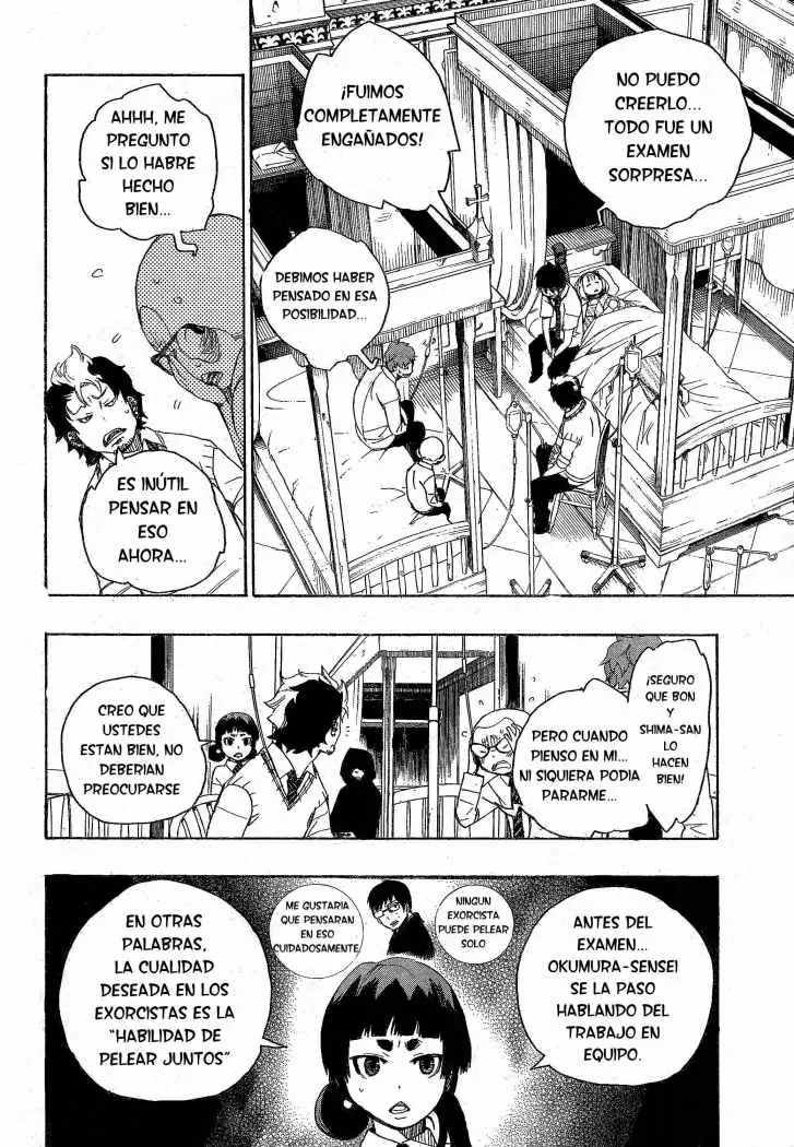Ao no Exorcist capítulo 7, página 8