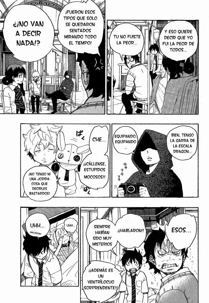 Ao no Exorcist capítulo 7, página 9