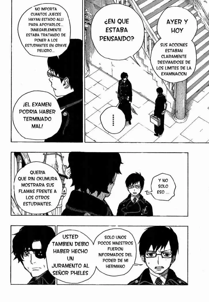 Ao no Exorcist capítulo 7, página 12