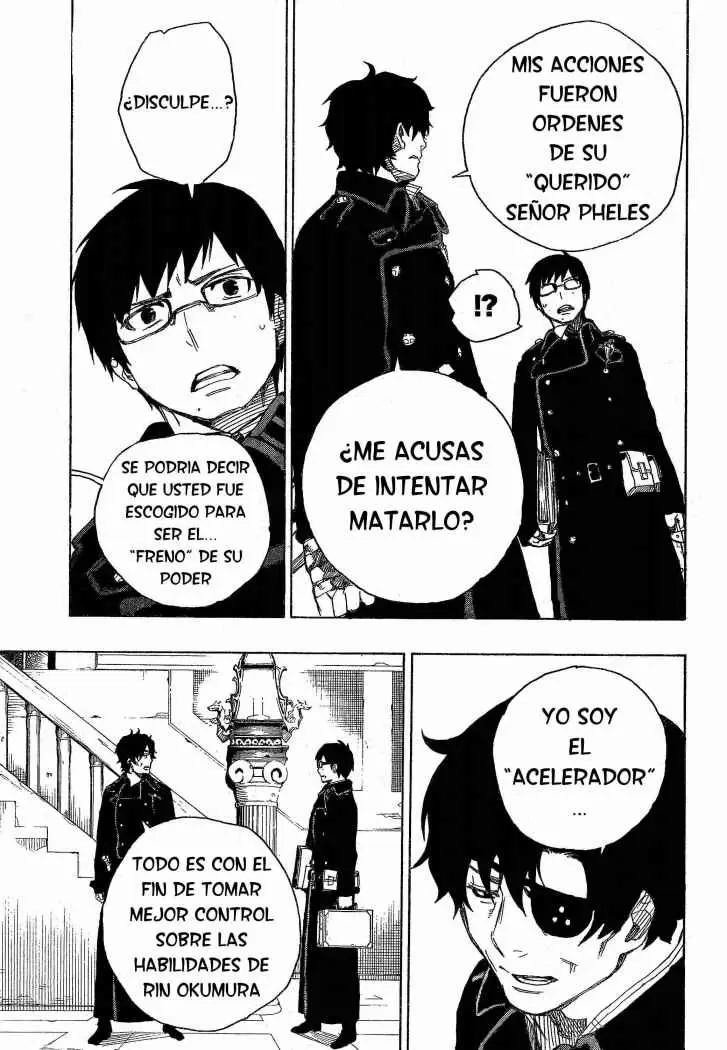 Ao no Exorcist capítulo 7, página 13