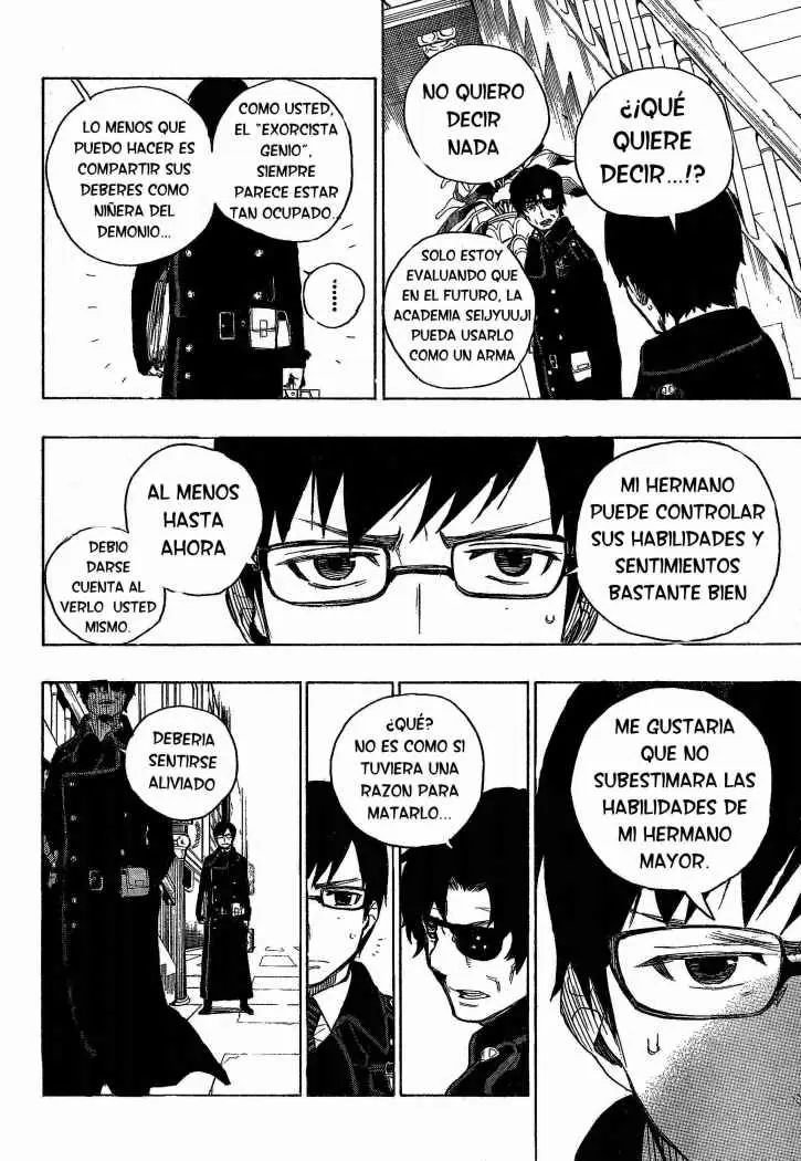 Ao no Exorcist capítulo 7, página 14