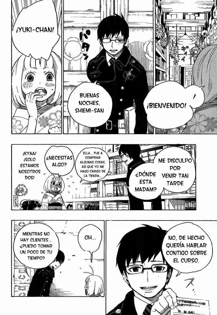 Ao no Exorcist capítulo 7, página 16