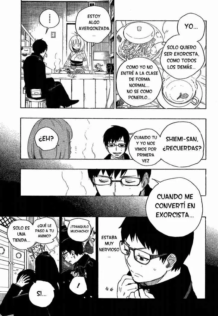 Ao no Exorcist capítulo 7, página 17