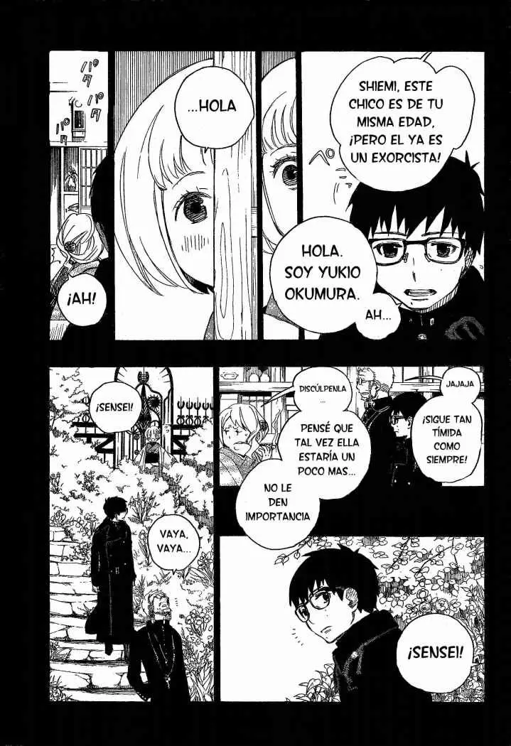 Ao no Exorcist capítulo 7, página 19
