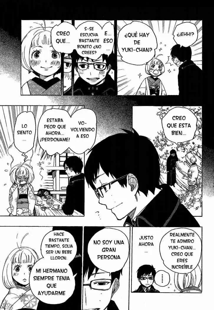 Ao no Exorcist capítulo 7, página 21