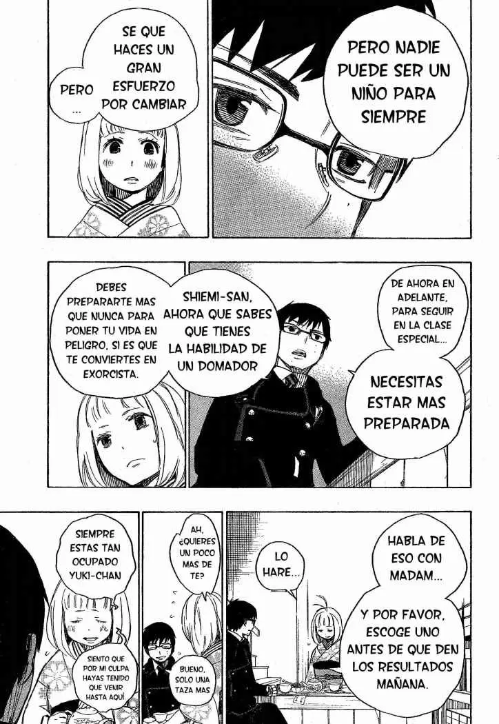Ao no Exorcist capítulo 7, página 23