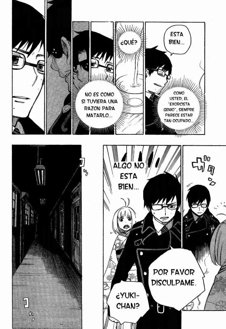 Ao no Exorcist capítulo 7, página 24