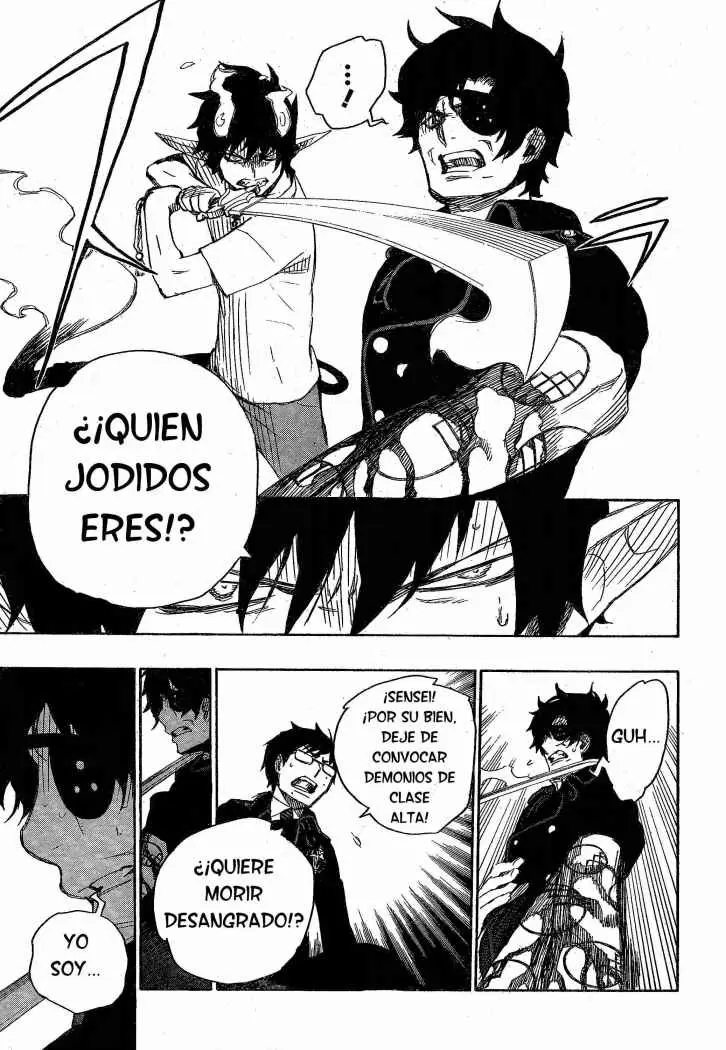 Ao no Exorcist capítulo 7, página 35