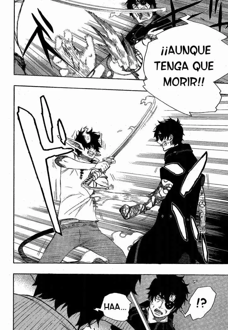 Ao no Exorcist capítulo 7, página 38