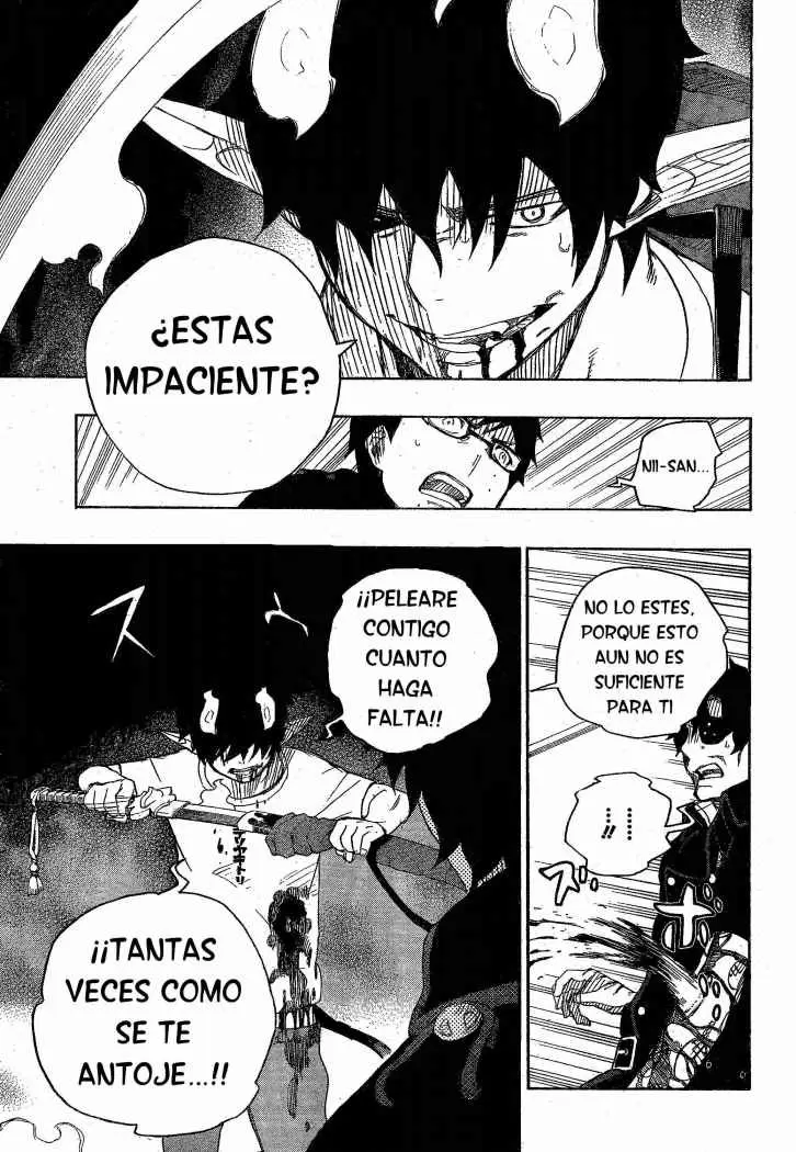 Ao no Exorcist capítulo 7, página 39