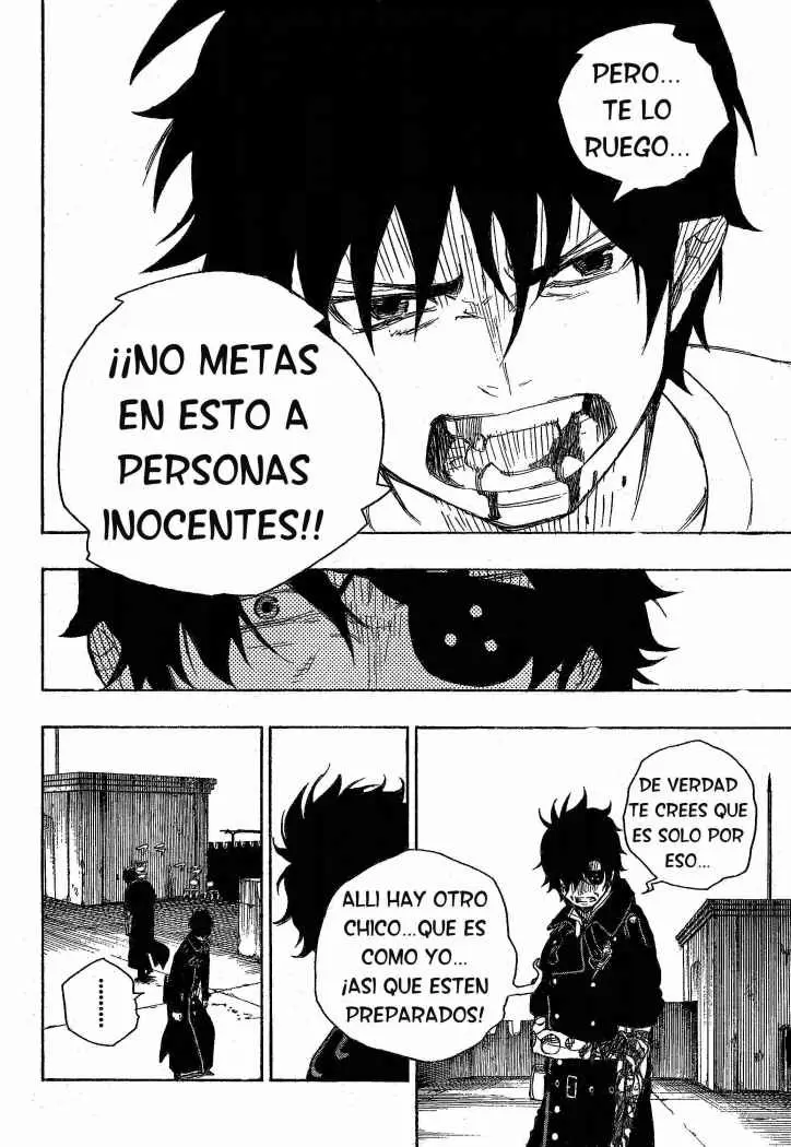 Ao no Exorcist capítulo 7, página 40