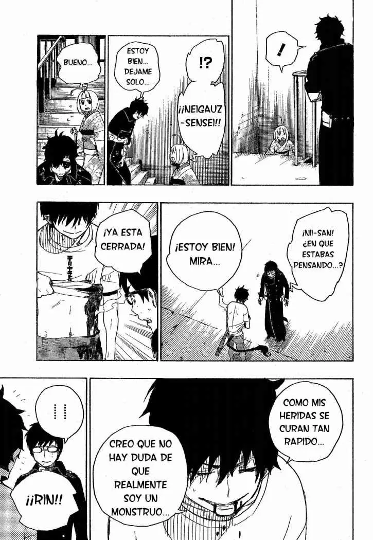 Ao no Exorcist capítulo 7, página 41