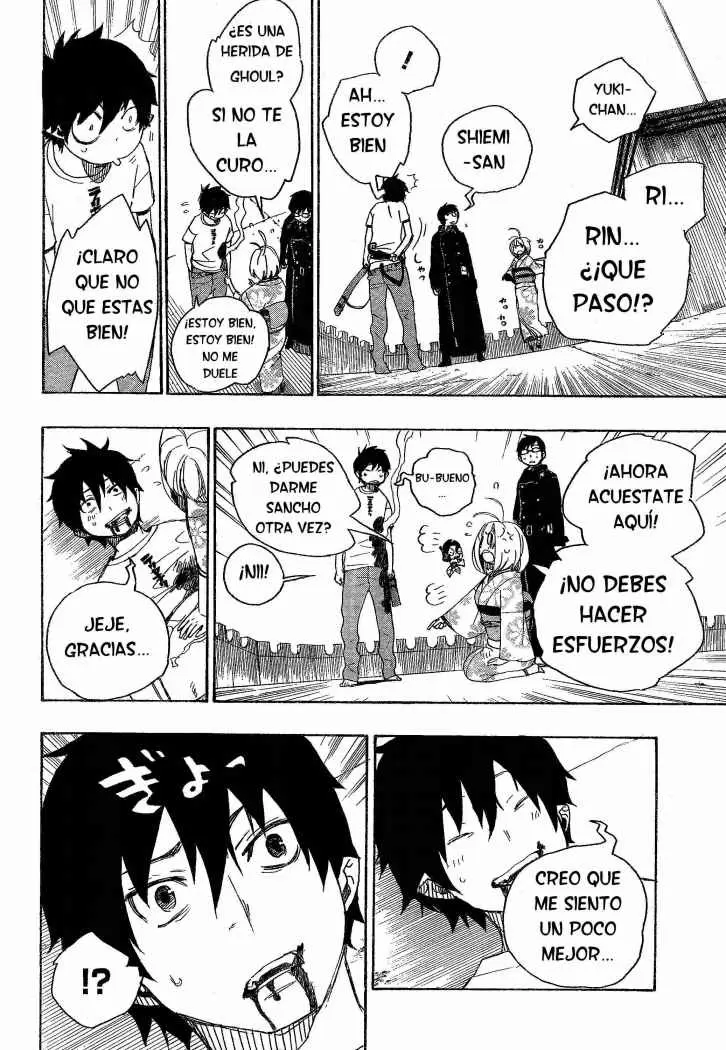 Ao no Exorcist capítulo 7, página 42