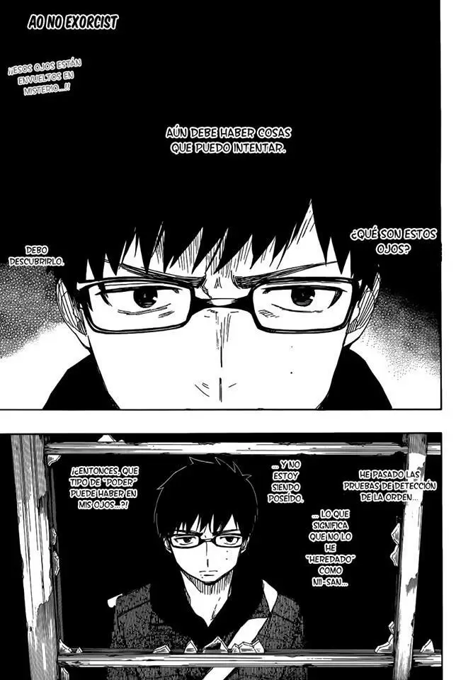 Ao no Exorcist capítulo 70, página 3