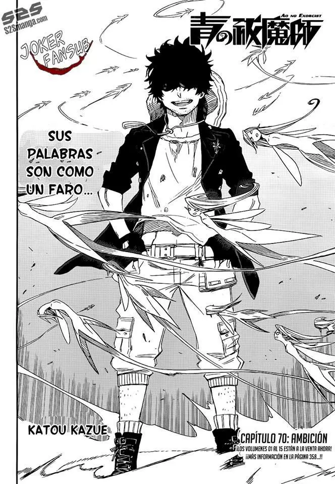 Ao no Exorcist capítulo 70, página 6