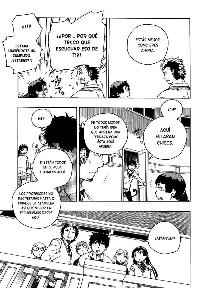 Ao no Exorcist capítulo 70, página 11