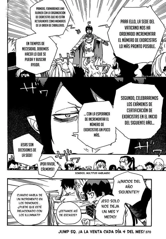 Ao no Exorcist capítulo 70, página 14