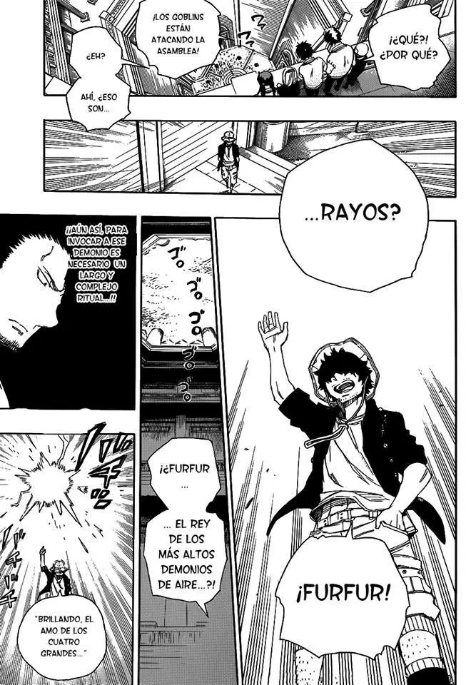 Ao no Exorcist capítulo 70, página 17