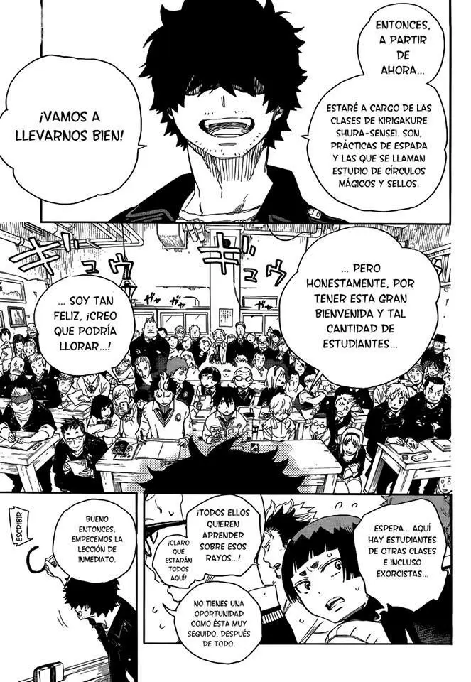Ao no Exorcist capítulo 70, página 20