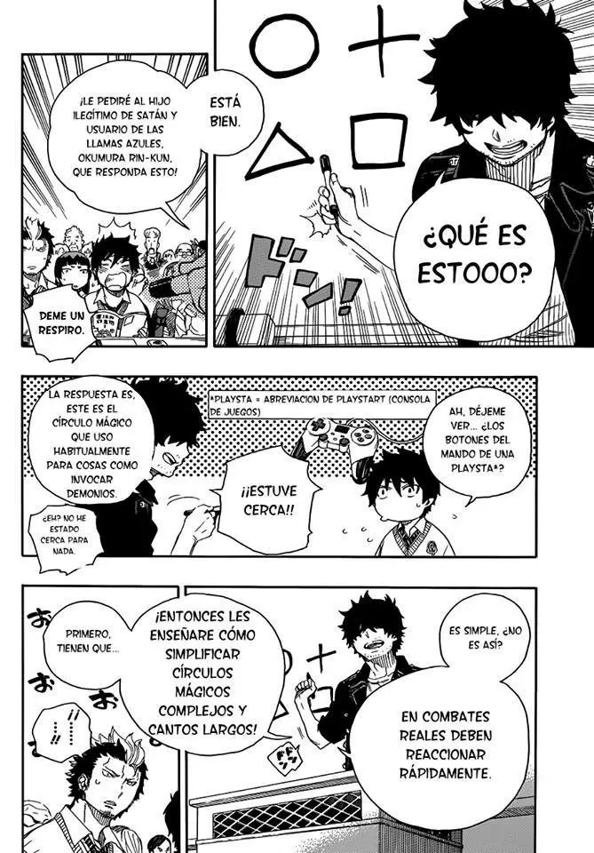 Ao no Exorcist capítulo 70, página 21