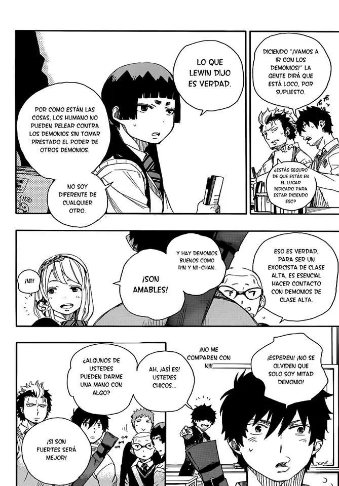 Ao no Exorcist capítulo 70, página 23