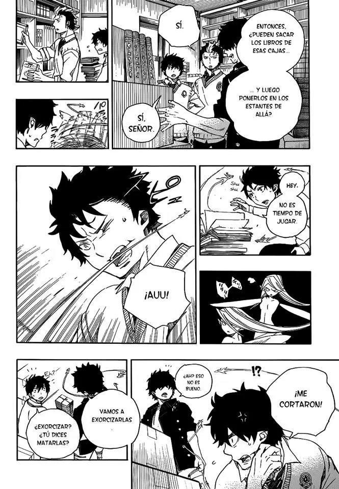 Ao no Exorcist capítulo 70, página 27