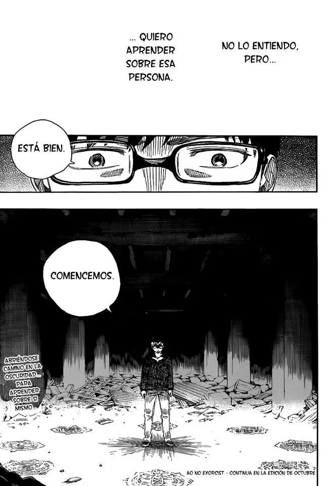 Ao no Exorcist capítulo 70, página 36