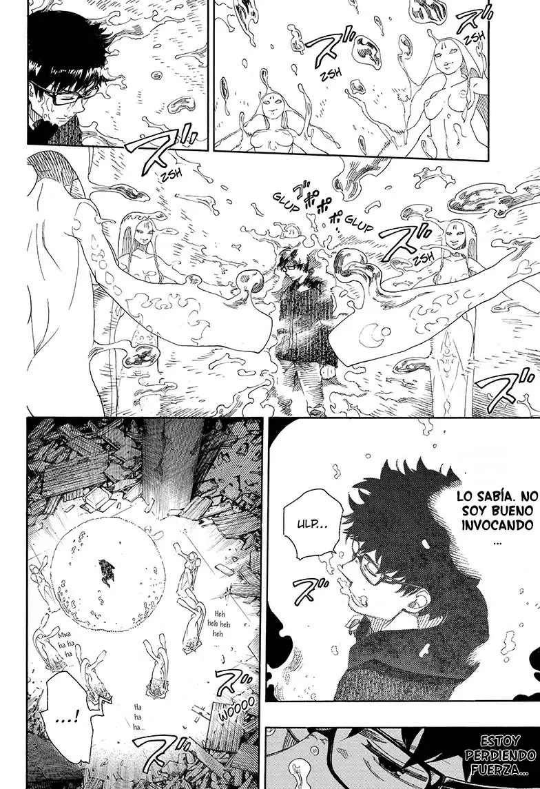 Ao no Exorcist capítulo 71, página 4