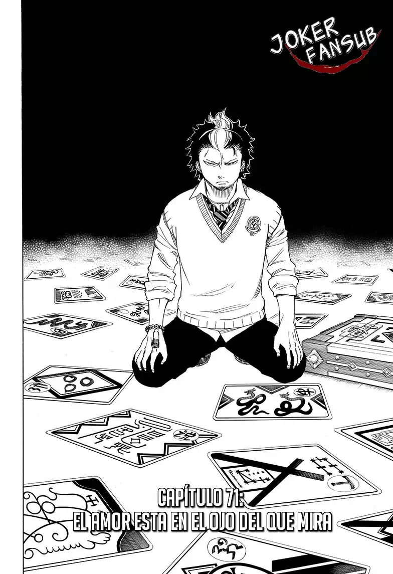 Ao no Exorcist capítulo 71, página 8