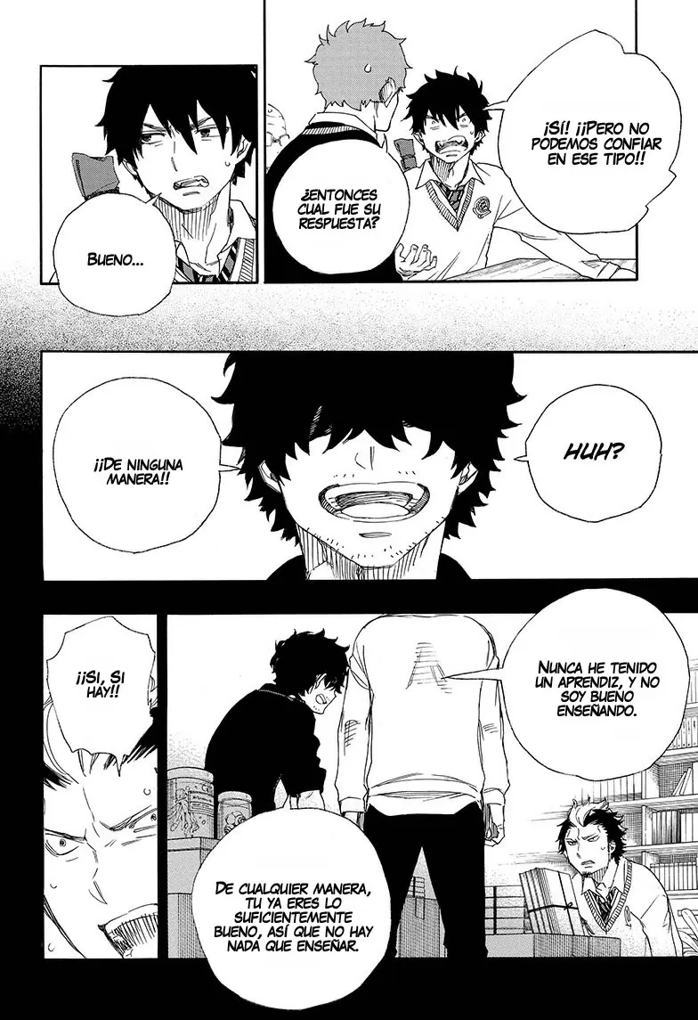 Ao no Exorcist capítulo 71, página 10