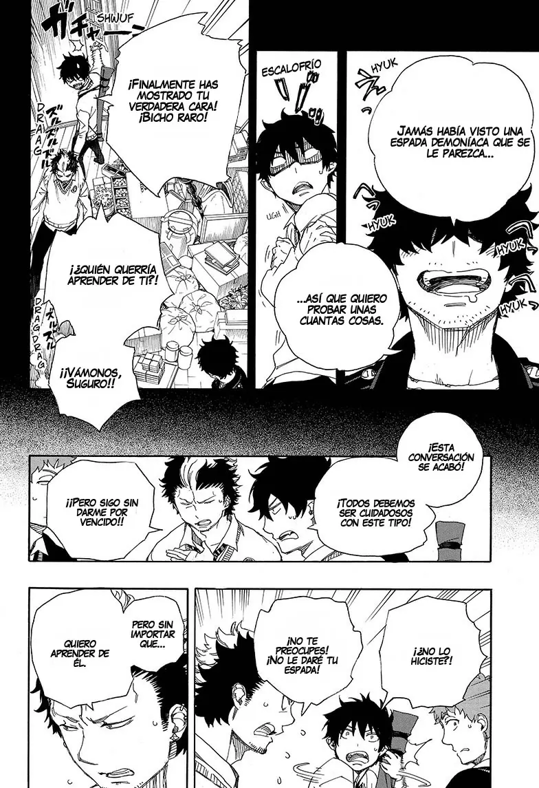 Ao no Exorcist capítulo 71, página 12