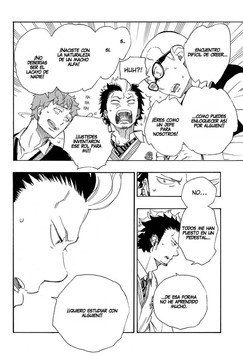 Ao no Exorcist capítulo 71, página 14