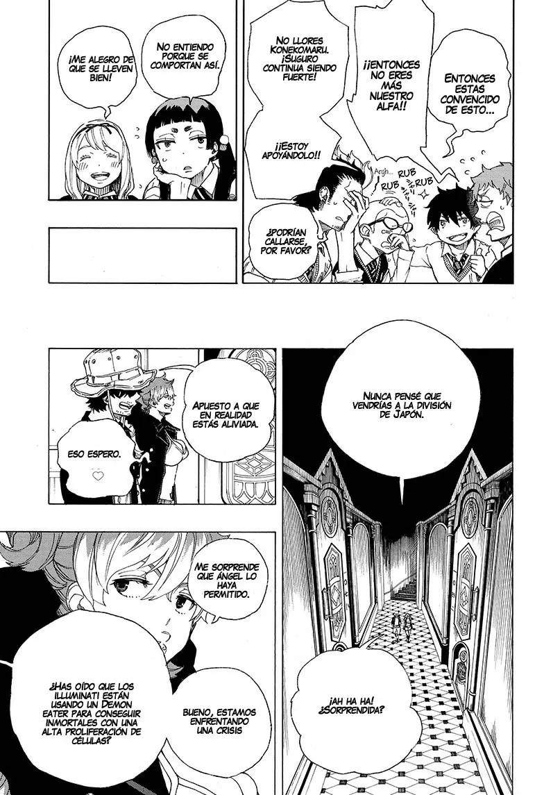 Ao no Exorcist capítulo 71, página 15