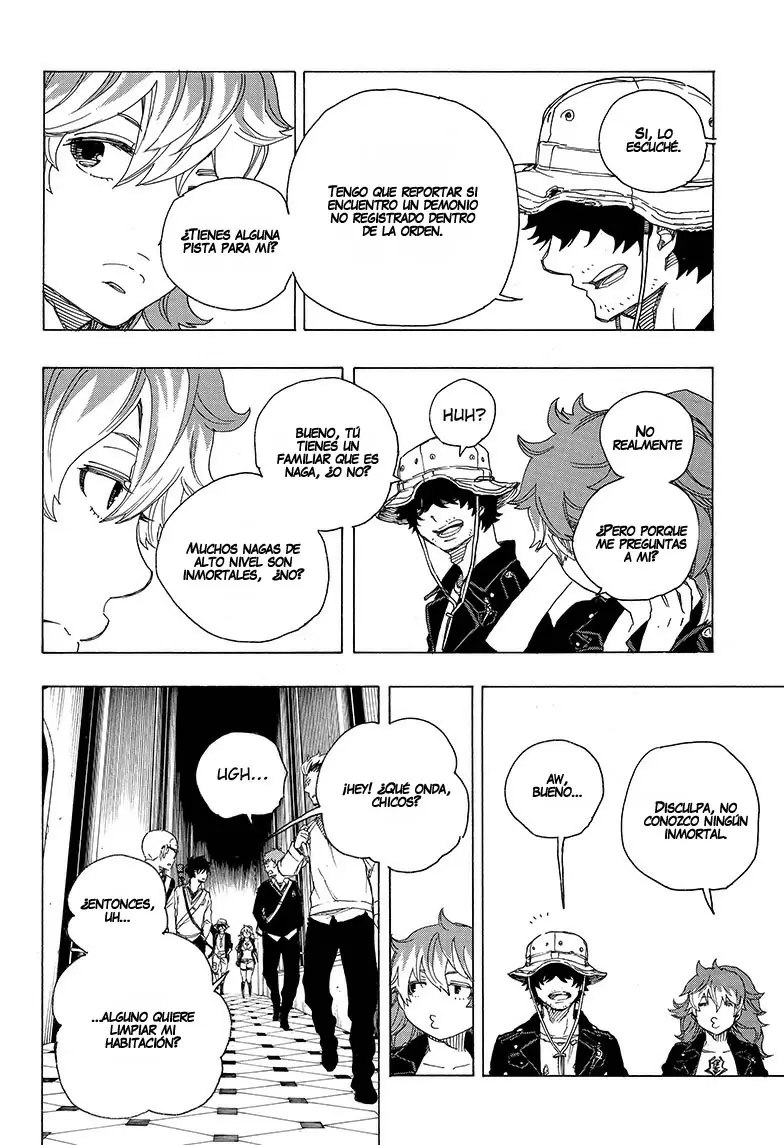 Ao no Exorcist capítulo 71, página 16