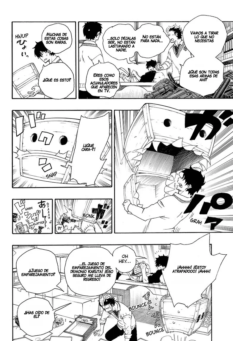 Ao no Exorcist capítulo 71, página 18