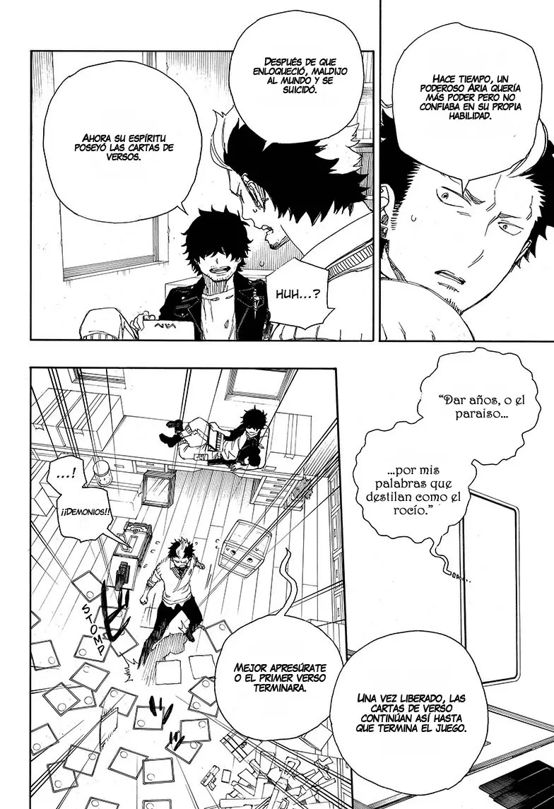 Ao no Exorcist capítulo 71, página 22