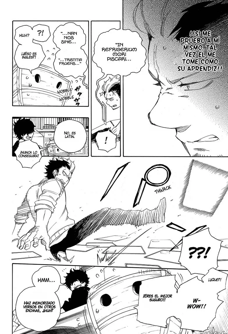 Ao no Exorcist capítulo 71, página 24
