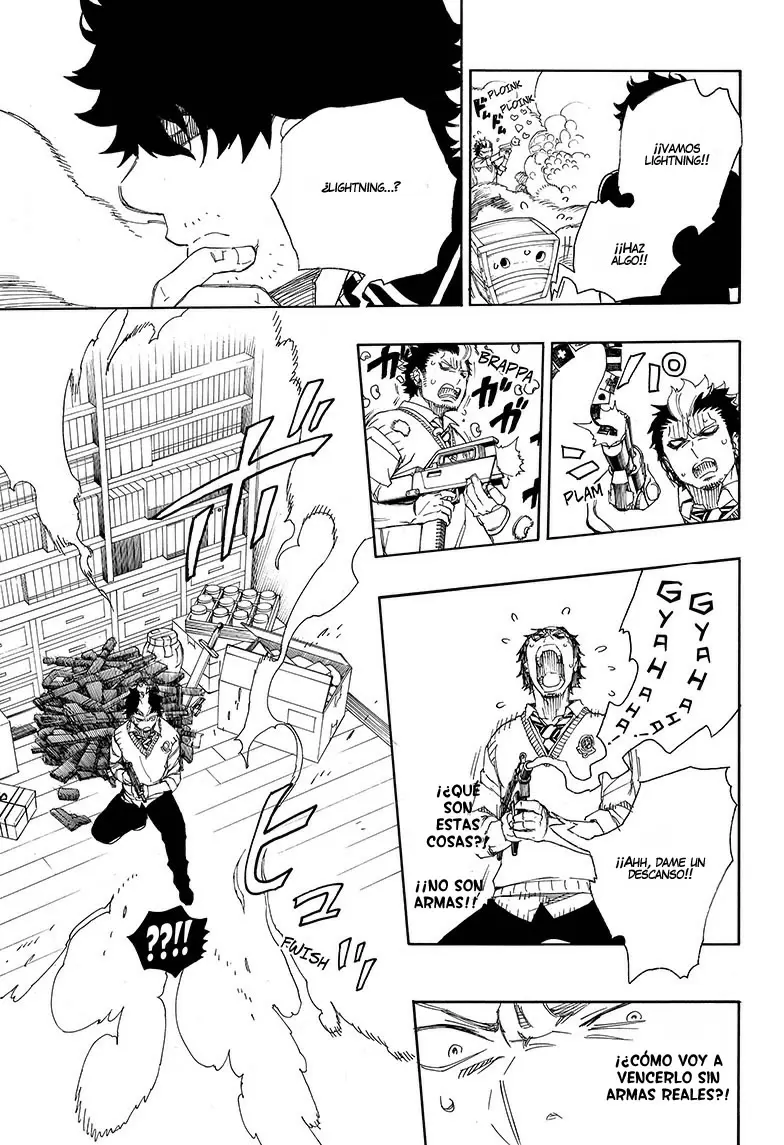 Ao no Exorcist capítulo 71, página 29