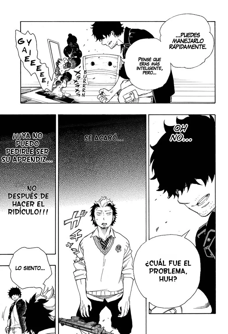 Ao no Exorcist capítulo 71, página 31