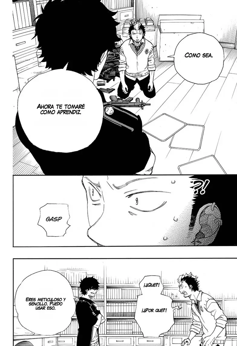 Ao no Exorcist capítulo 71, página 32