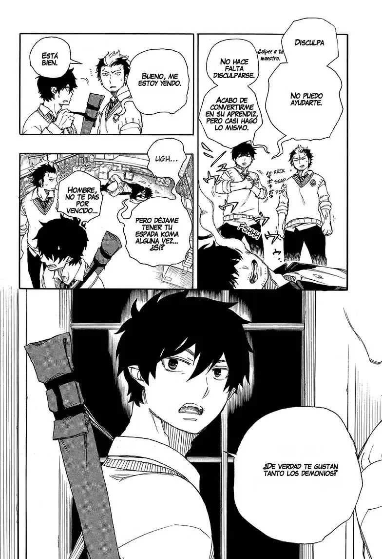 Ao no Exorcist capítulo 71, página 34