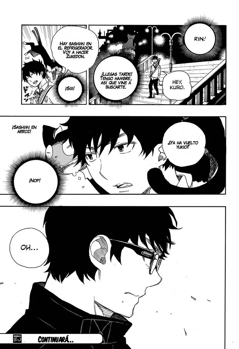 Ao no Exorcist capítulo 71, página 37