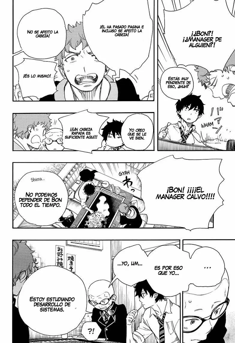 Ao no Exorcist capítulo 72, página 6