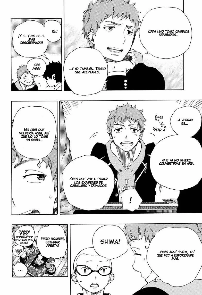 Ao no Exorcist capítulo 72, página 8