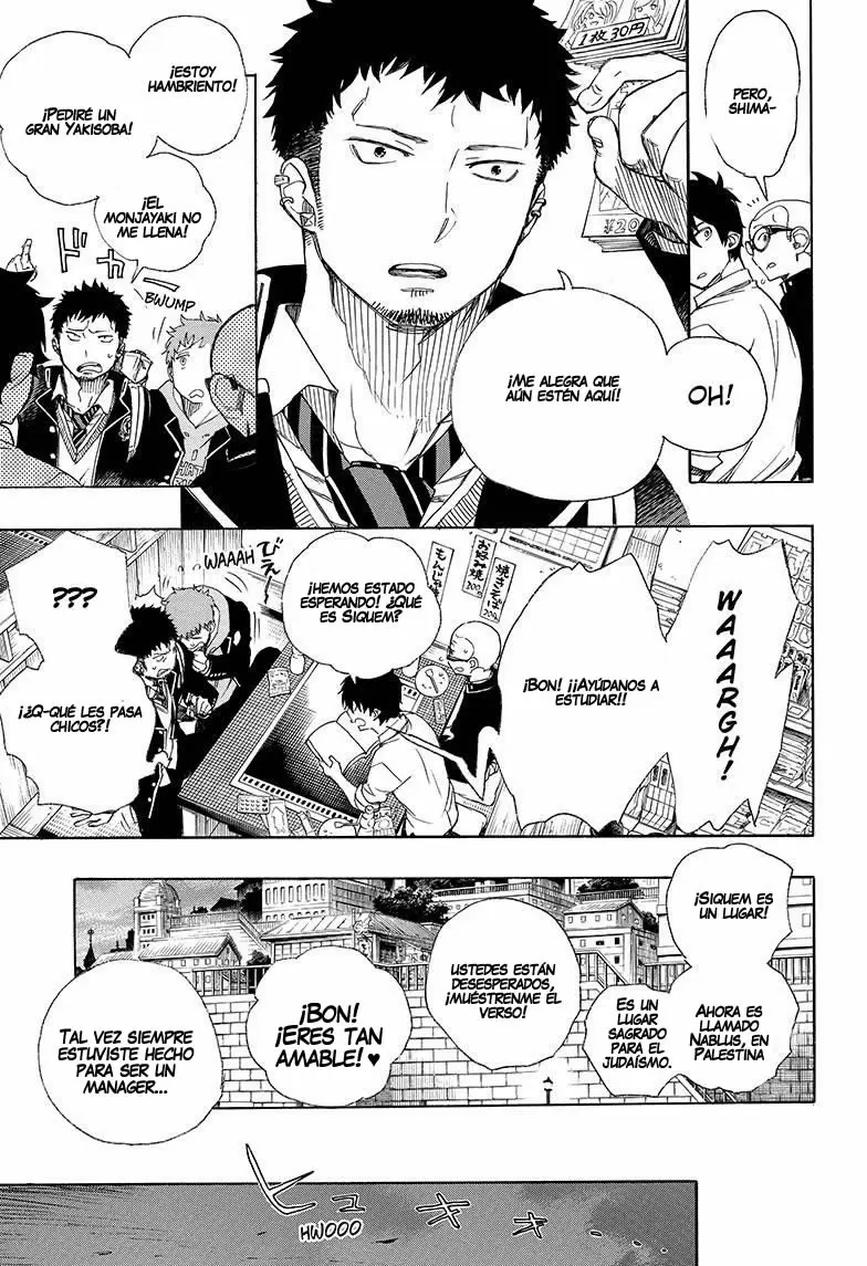 Ao no Exorcist capítulo 72, página 9