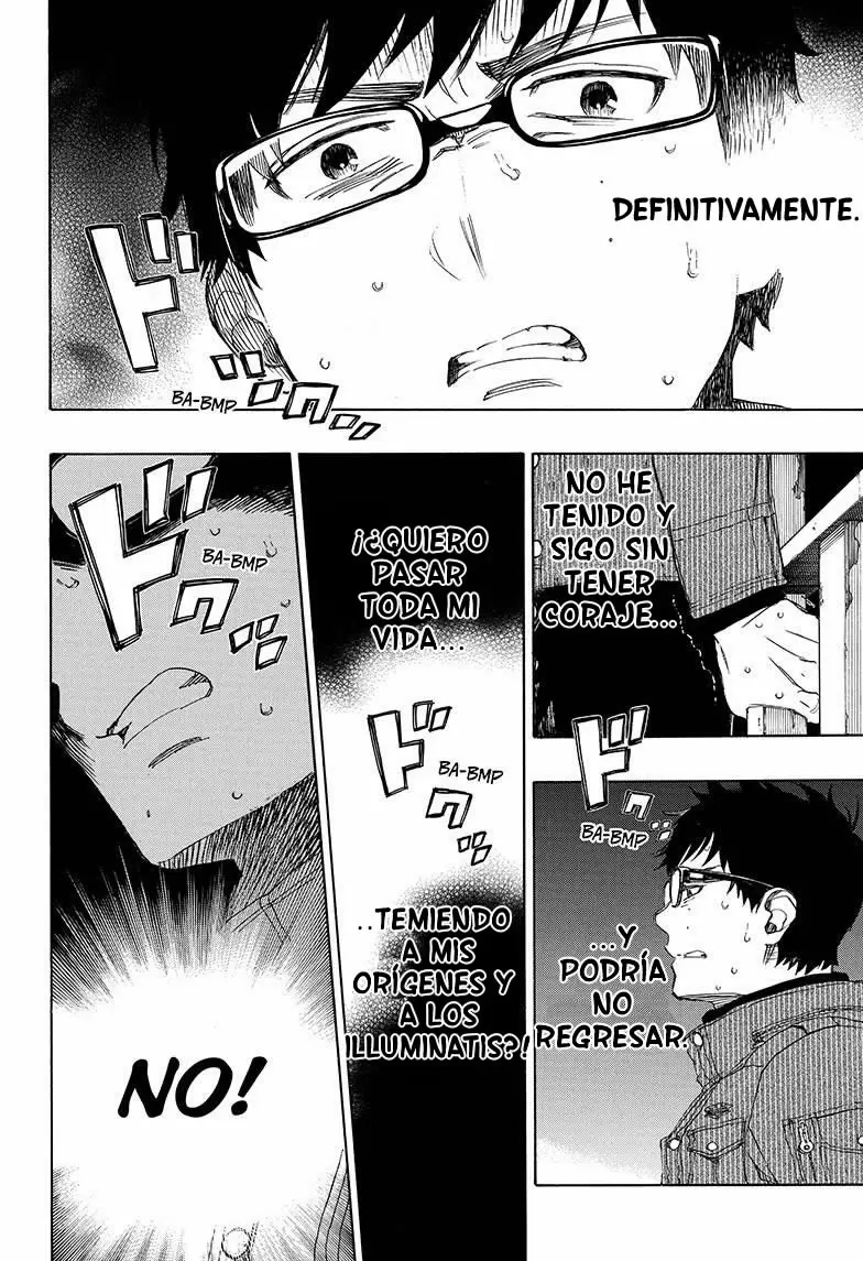 Ao no Exorcist capítulo 72, página 12