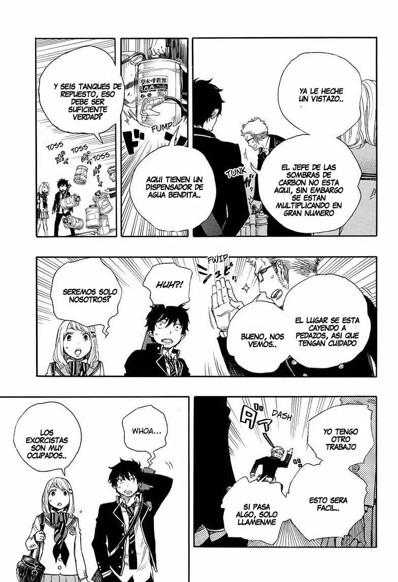 Ao no Exorcist capítulo 73, página 15