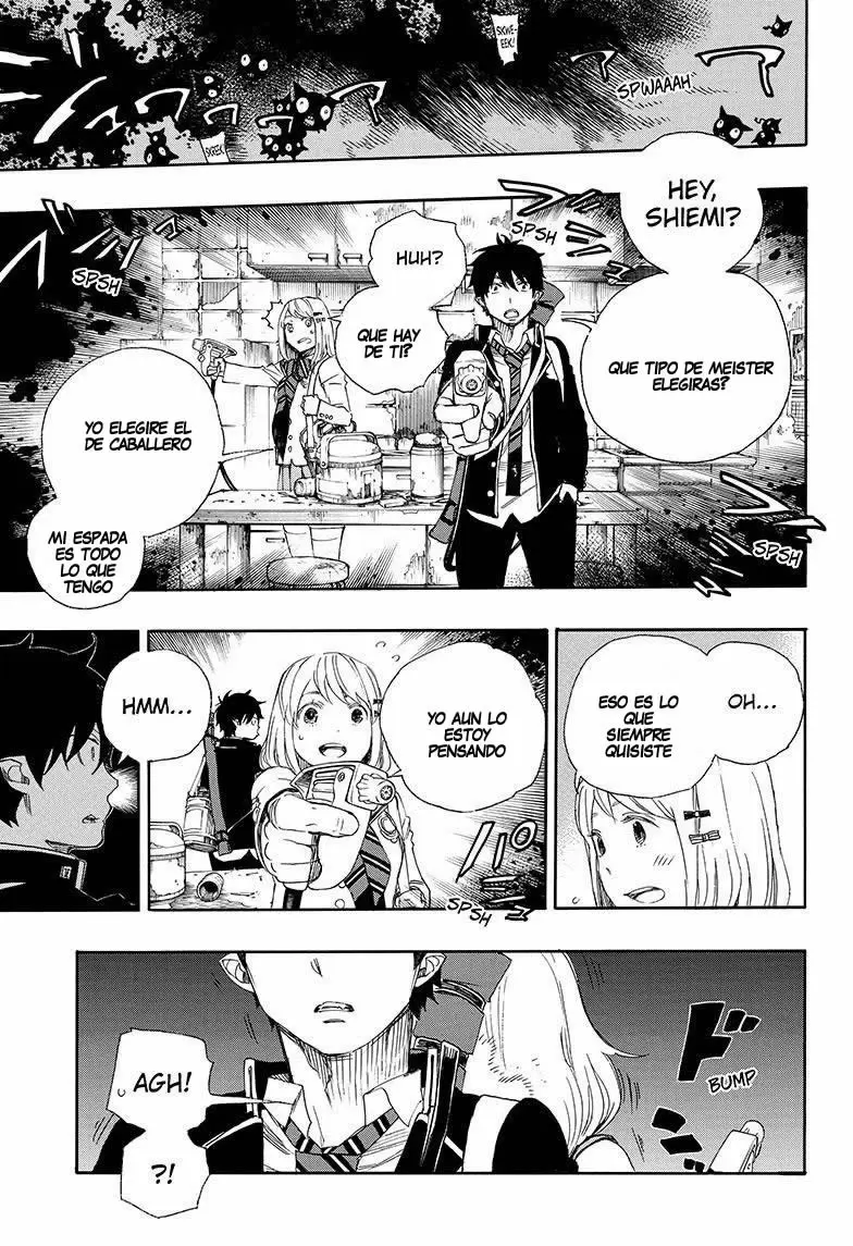 Ao no Exorcist capítulo 73, página 17