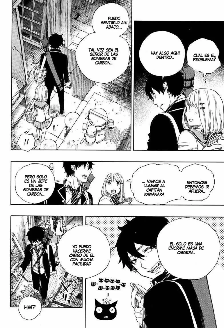 Ao no Exorcist capítulo 73, página 18